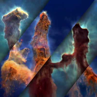 Iconic Pillars of Creation Star in NASA&rsquo;s New 3D Visualization