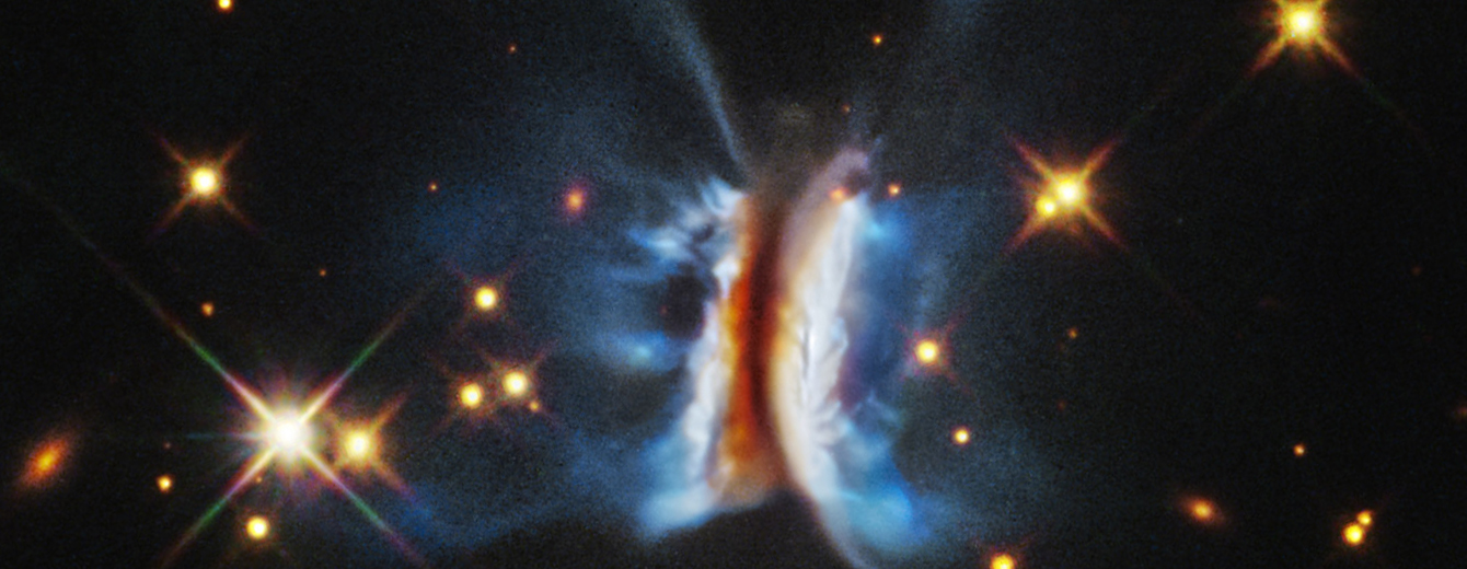 NASA's Hubble Reveals Largest Found Chaotic Birthplace of Planets