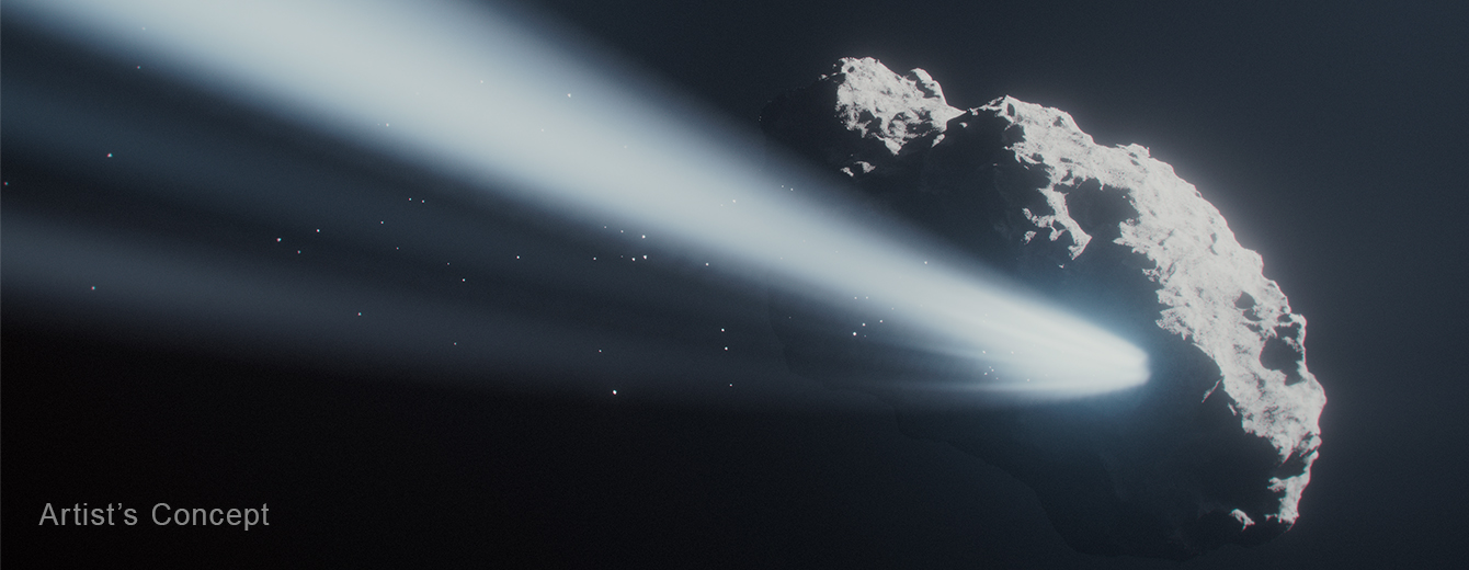 NASA's Hubble Detects First-Ever Spin Reversal of Tiny Comet