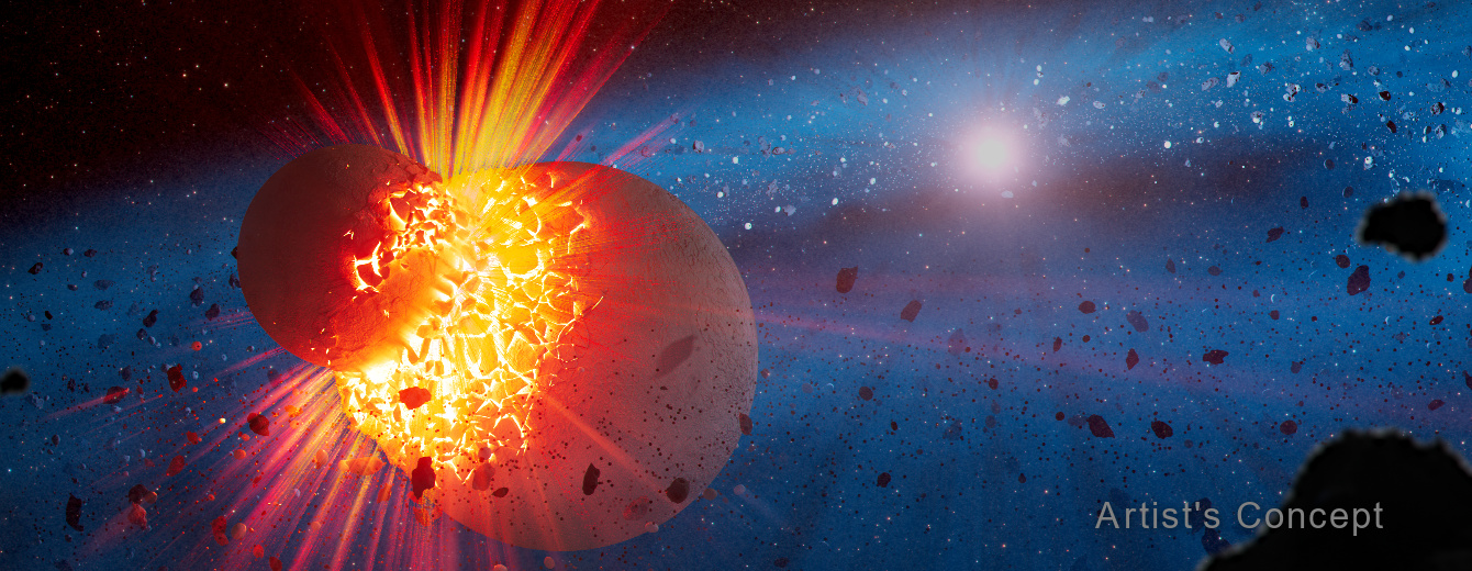 NASA&rsquo;s Webb Provides Crash Course on Planet-Shattering Collisions
