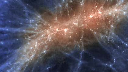 Zoom Into BlueTides Universe Simulation