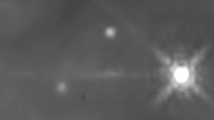 Hubble Captures Runaway Star Speeding from Its Birthplace