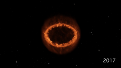 The Development of Supernova 1987A