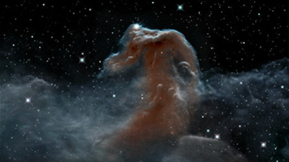 The Gaseous Landscape of the Horsehead Nebula in Infrared