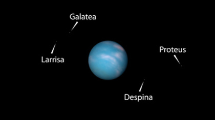 Hubble Observes Changes in Neptune's Atmosphere (Annotated)