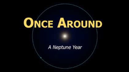 Neptune's 165-year-long Orbit (with music)