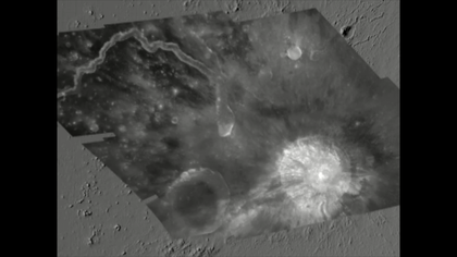 Aristarchus Site w/ Color Overlay – 3D Topography