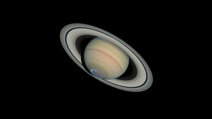 Saturn's Aurora: Ring of Light