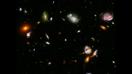Pan across the Hubble's Advanced Camera for Surveys Ultra Deep Field – Version 2 (longer)