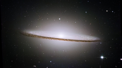 Zoom and Pan into the Sombrero Galaxy