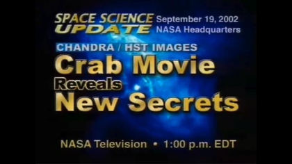 Space Science Update: Movie Reveals Shocking Secrets of the Crab Pulsar
