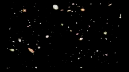 Flying Through the Hubble Deep Field