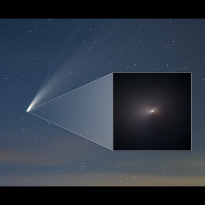 Hubble Snaps Close-Up of Celebrity Comet NEOWISE