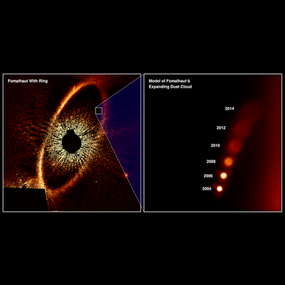 Exoplanet Apparently Disappears in Latest Hubble Observations