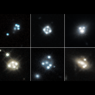 Hubble Detects Smallest Known Dark Matter Clumps