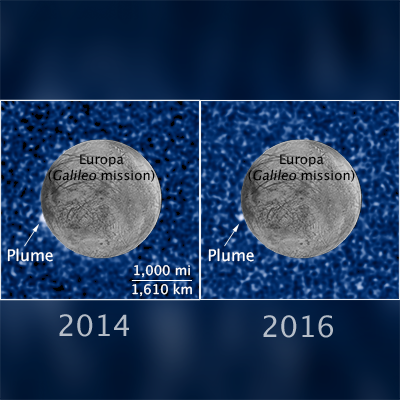 Hubble Spots Possible Venting Activity on Europa