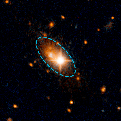 Gravitational Wave Kicks Monster Black Hole Out Of Galactic Core