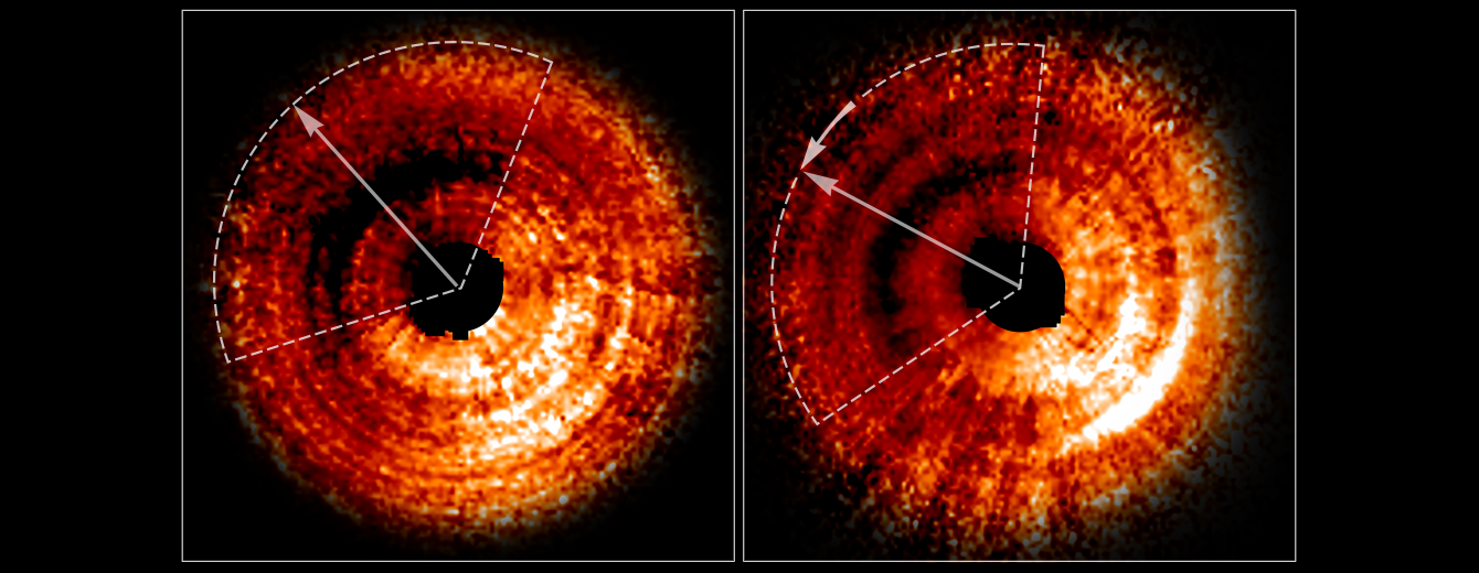 Hubble Captures 'Shadow Play' Caused by Possible Planet