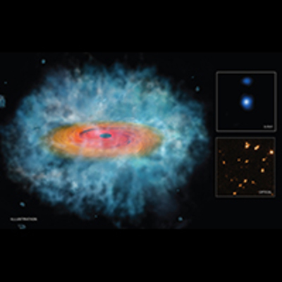 NASA Telescopes Find Clues for How Giant Black Holes Formed So Quickly