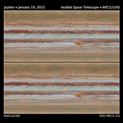 Hubble's Planetary Portrait Captures New Changes in Jupiter's Great Red Spot