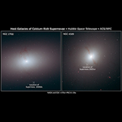 NASA's Hubble Finds Supernovae in 'Wrong Place at Wrong Time'