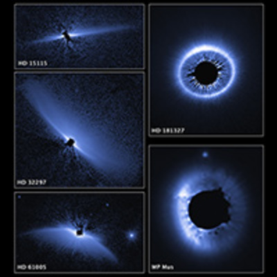 Hubble Surveys Debris-Strewn Exoplanetary Construction Yards