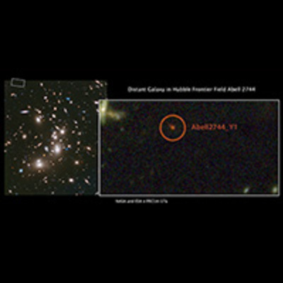 Hubble and Spitzer Space Telescopes Find One of the Youngest Galaxies in the Universe