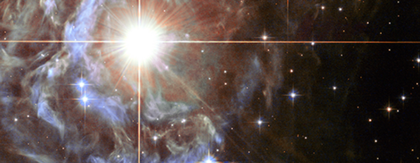 Hubble Watches Super Star Create Holiday Light Show