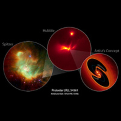 Strobe-Like Flashes Discovered in a Suspected Binary Protostar