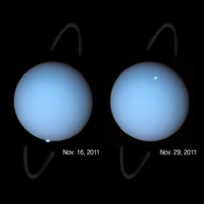 Hubble Spots Aurorae on the Planet Uranus