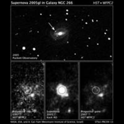 Hubble Uncovers an Unusual Stellar Progenitor to a Supernova