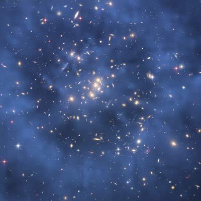 Hubble Finds Ring of Dark Matter