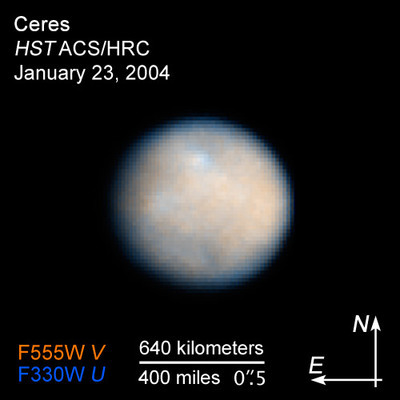 Largest Asteroid May Be 'Mini Planet' with Water Ice