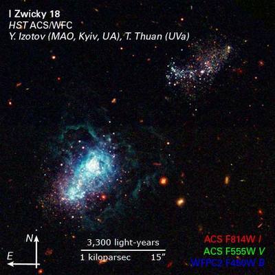 Hubble Uncovers a Baby Galaxy in a Grown-Up Universe