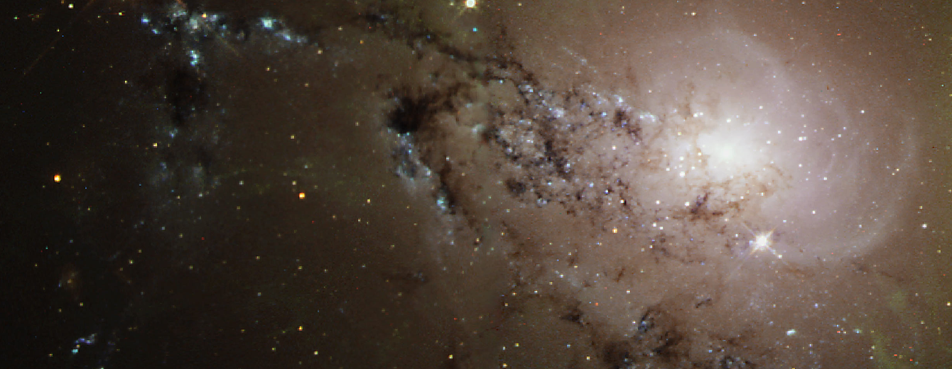 Freewheeling Galaxies Collide in a Blaze of Star Birth
