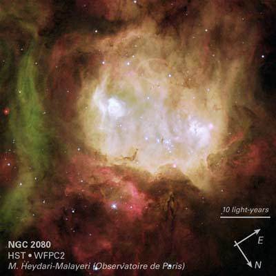 Hubble Sends Season's Greetings from the Cosmos to Earth