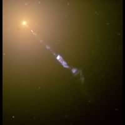 A Cosmic Searchlight