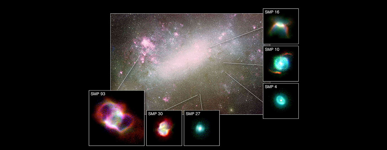 Hubble Surveys Dying Stars in Nearby Galaxy