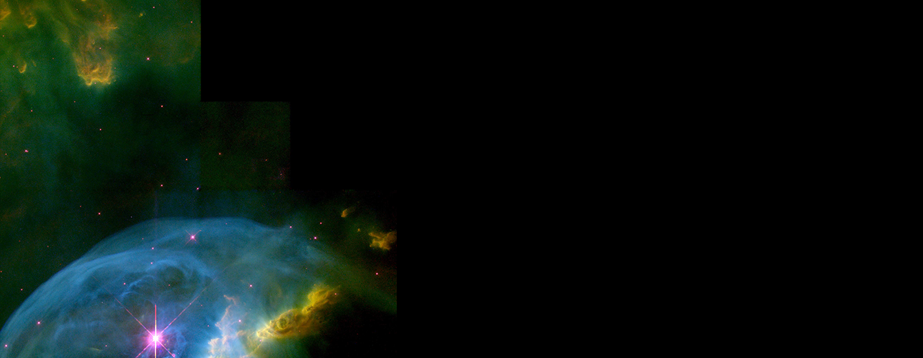 An Expanding Bubble in Space HubbleSite