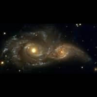 A Grazing Encounter between Two Spiral Galaxies