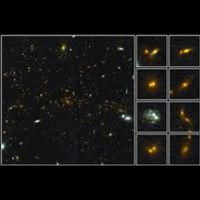Cosmic Collisions – European HST Scientists Catch Merging Galaxies in the Act