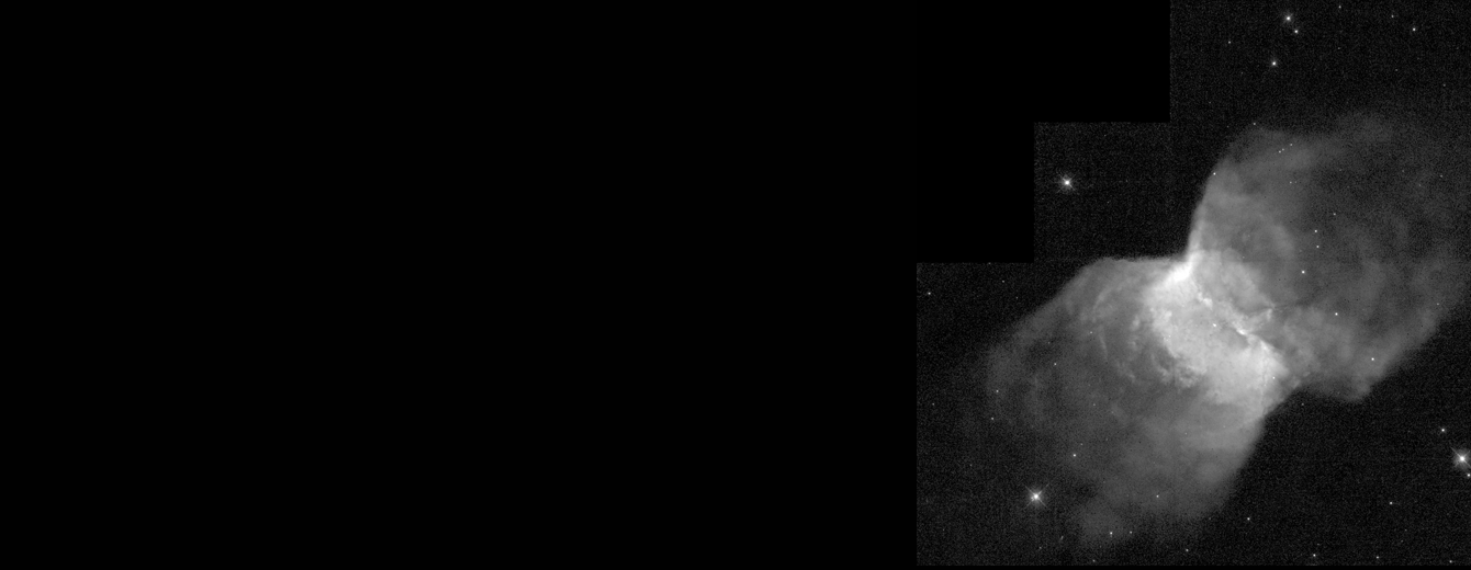 Hubble Camera Resumes Science Operation with Picture of "Butterfly" in