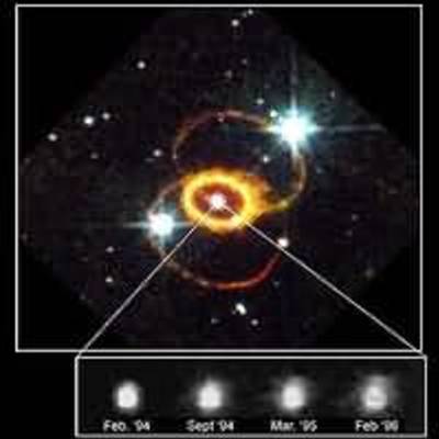 Supernova Blast Begins Taking Shape 