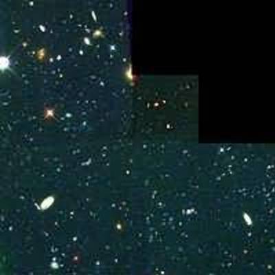Hubble Sees Early Building Blocks of Today's Galaxies