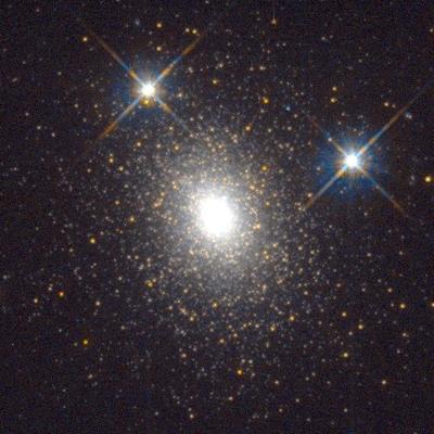 Hubble Spies Globular Cluster in Neighboring Galaxy
