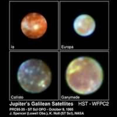 Hubble Photo Gallery of Jupiter's Galilean Satellites