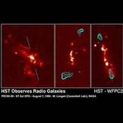 Hubble Uncovers Surprisingly Complex Structures in Radio Galaxies