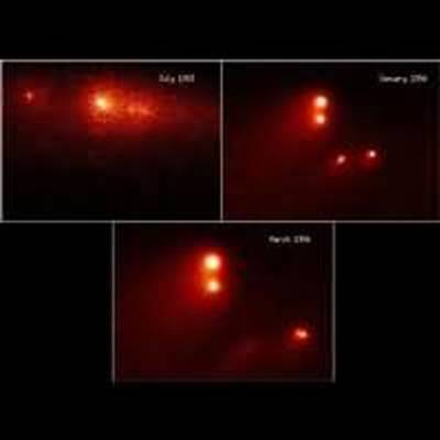 Comet P/Shoemaker-Levy 9 "Gang Of Four"