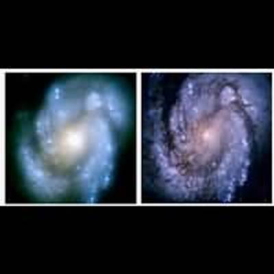 Picture Perfect: Hubble's New Improved Optics Probe the Core of a Distant Galaxy