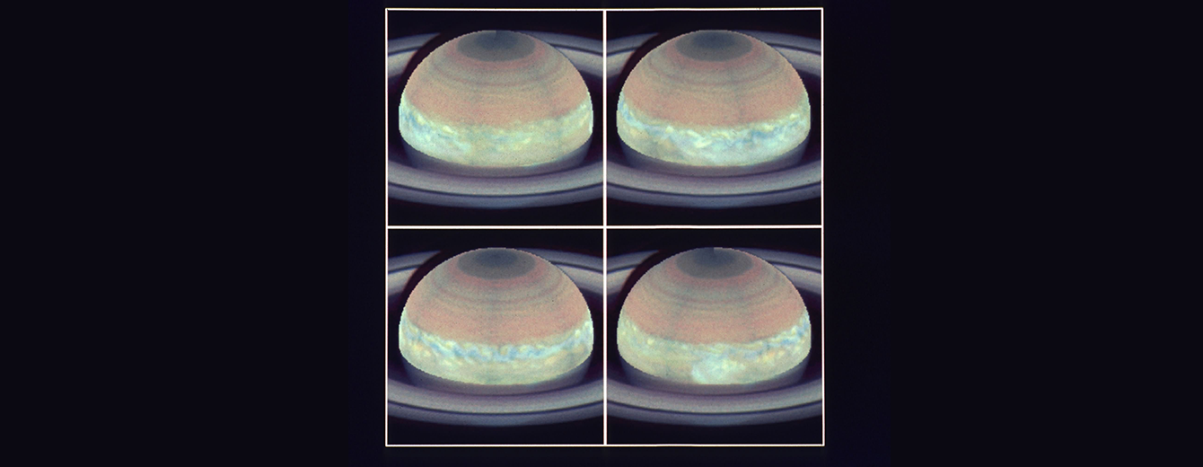 NASA's Hubble Space Telescope Views Major Storm On Saturn